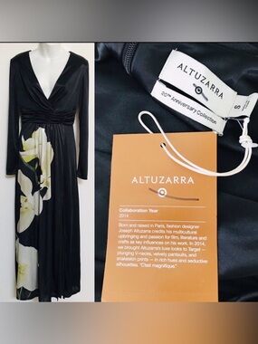 Rare NWT ALTUZARRA Target 20th Anniversary Collection Orchid MAXI DRESS Small